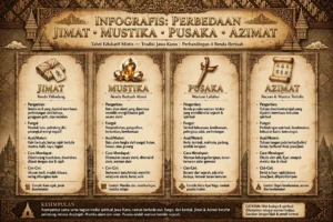Perbedaan Jimat, Mustika, Pusaka, dan Azimat