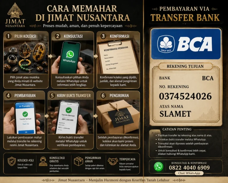 Cara Memahar di Jimat Nusantara
