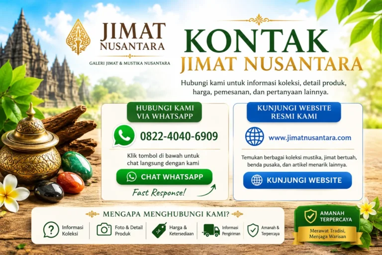 Kontak Jimat Nusantara