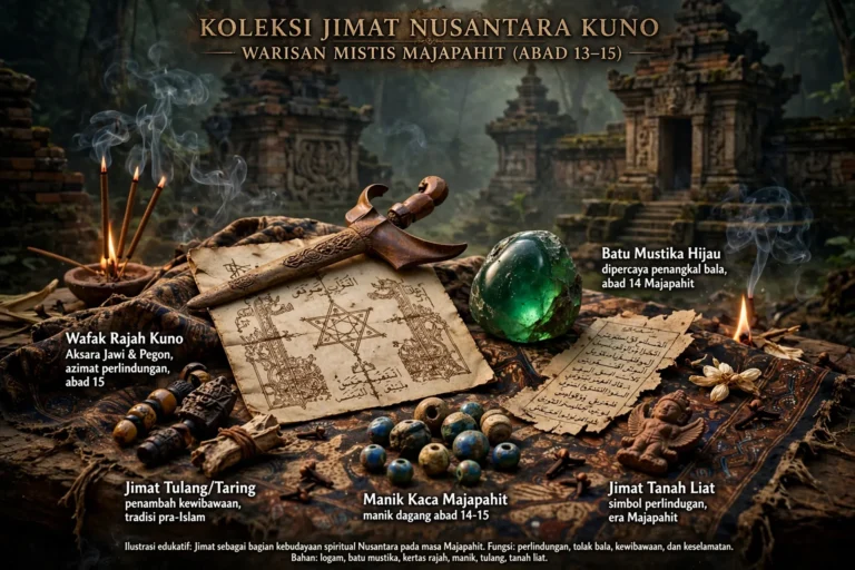 sejarah jimat di nusantara.