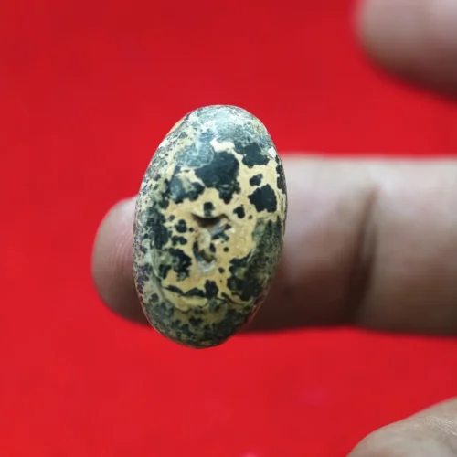 Batu Mustika Kyai Gembyang Asli Pamor Telur Puyuh Makam Keramat Kendal